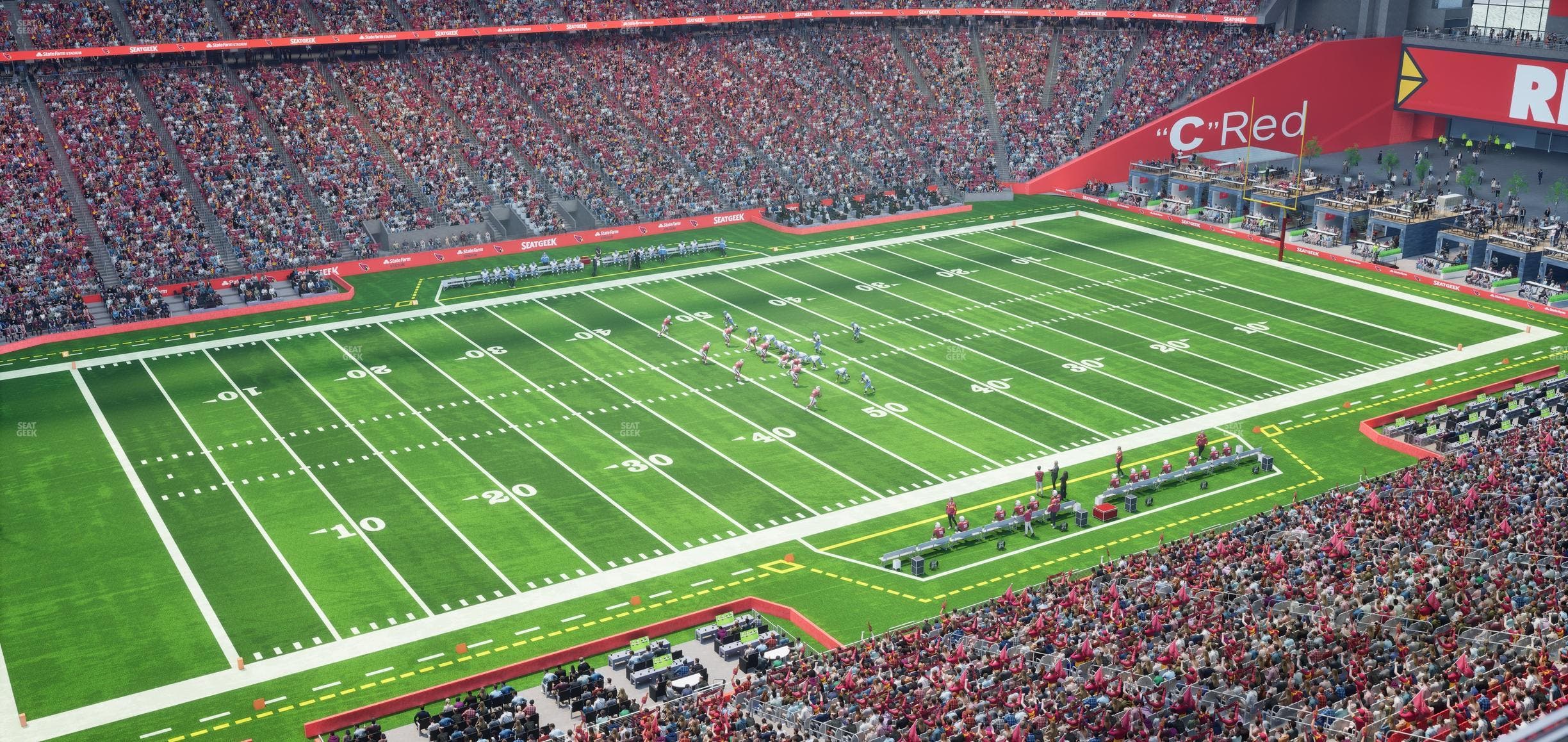 State Farm Stadium - Section Ring Of Honor Wc 418 Seat View