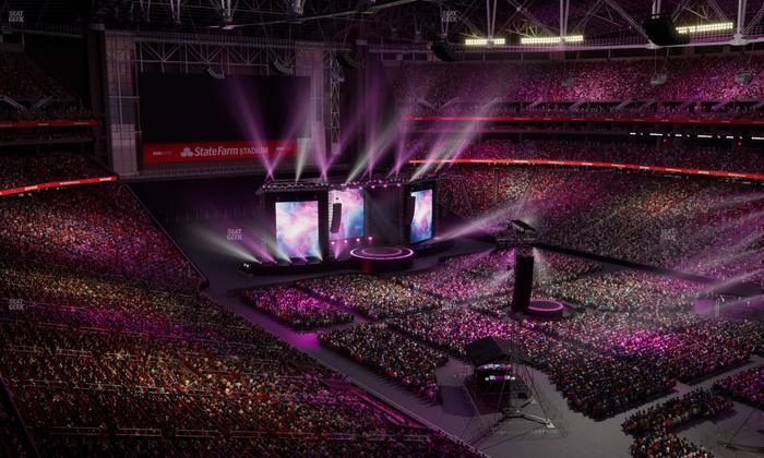 State Farm Stadium - Section Ring Of Honor Wc 436 Seat View