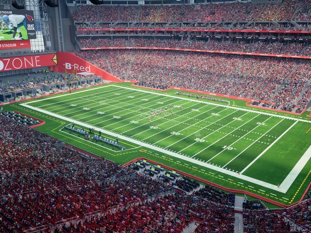 Official view from Section Ring Of Honor Wc 436 at State Farm Stadium