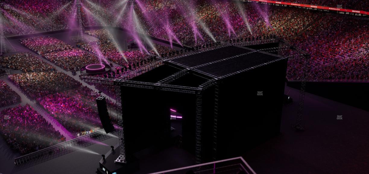 State Farm Stadium - Section Terrace 401 Seat View