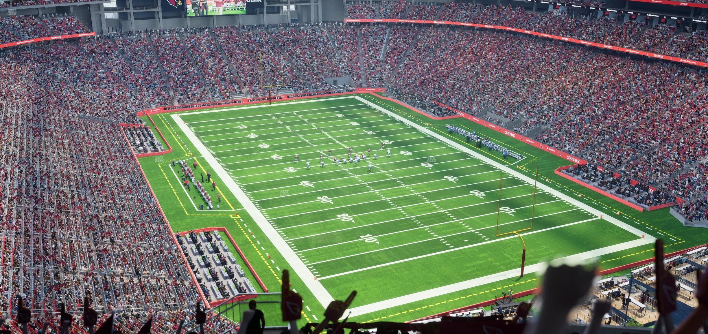 State Farm Stadium - Section Terrace 401 Seat View