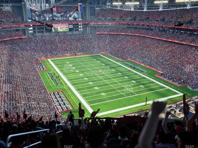 State Farm Stadium - Section Terrace 401 Seat View
