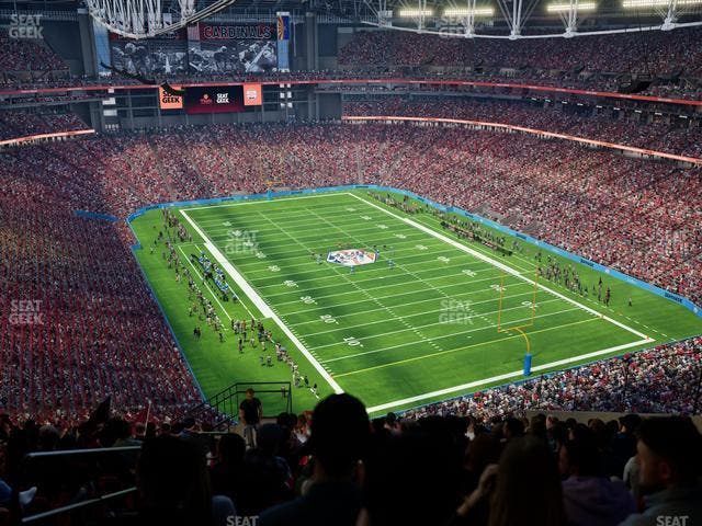 State Farm Stadium - Section Terrace 401 Seat View