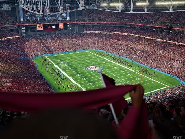 State Farm Stadium - Section Terrace 402 Seat View