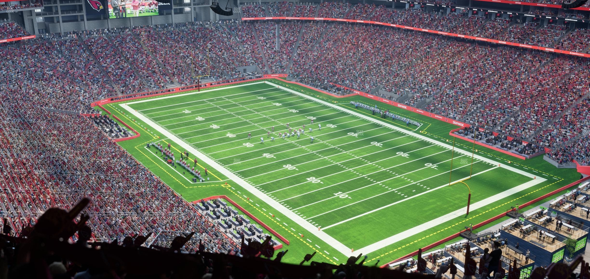 State Farm Stadium - Section Terrace 403 Seat View