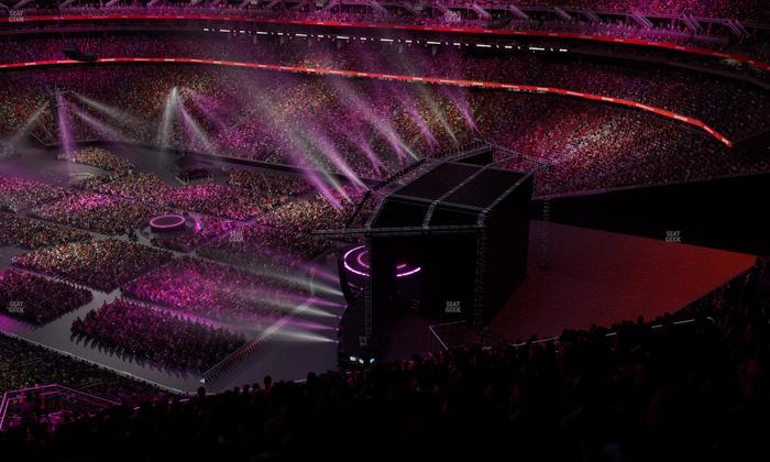 State Farm Stadium - Section Terrace 404 Seat View