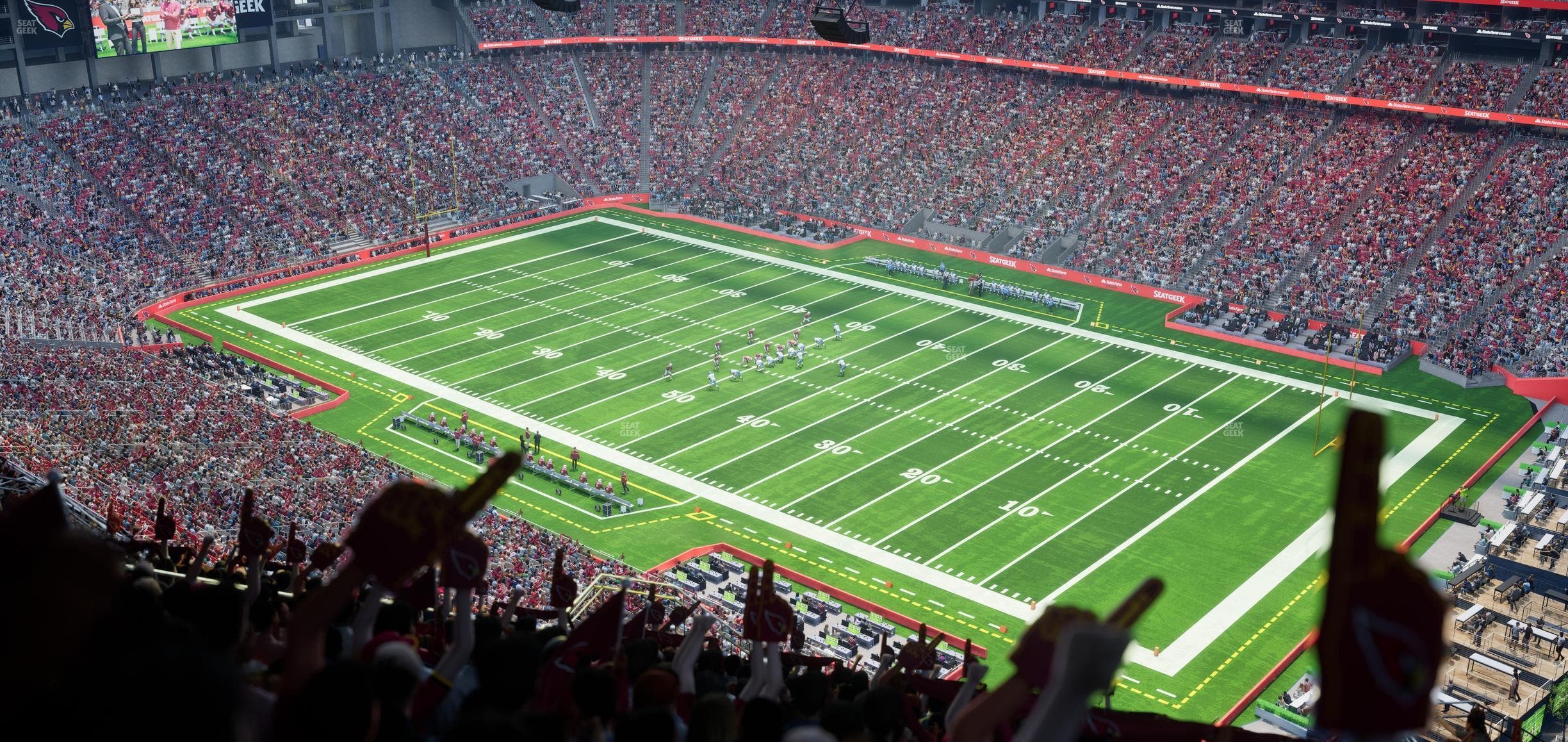 State Farm Stadium - Section Terrace 405 Seat View