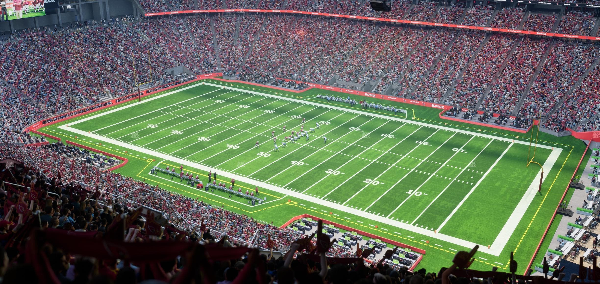 State Farm Stadium - Section Terrace 406 Seat View