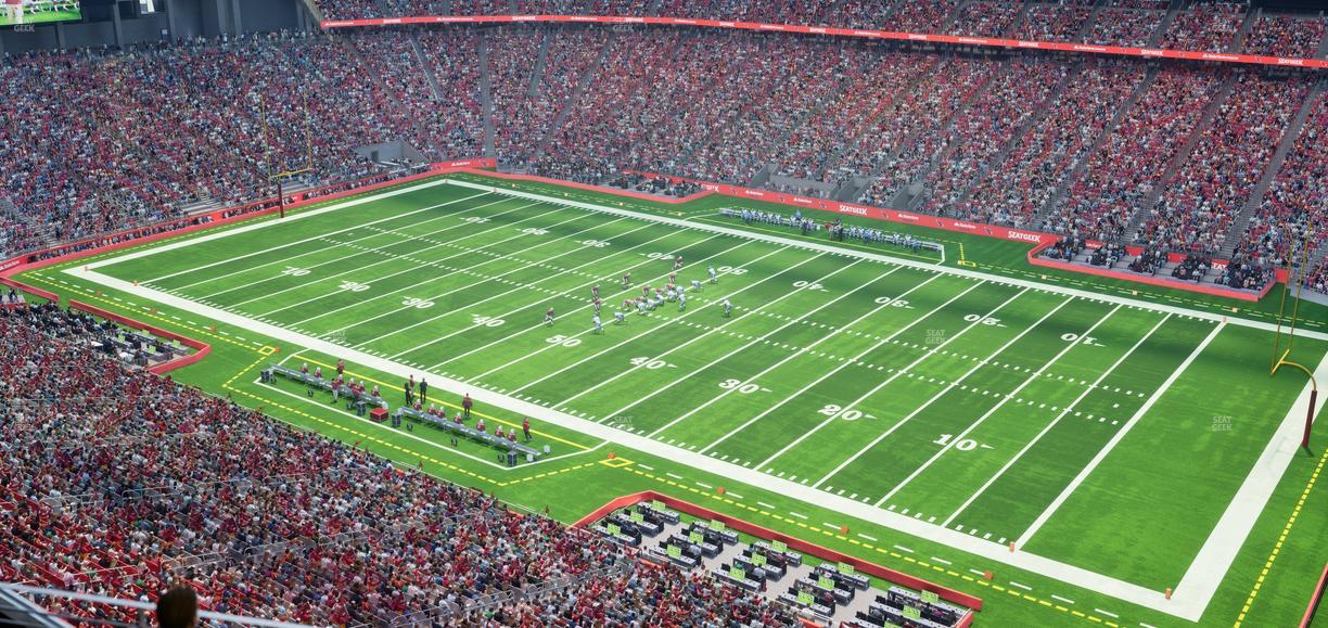 State Farm Stadium - Section Terrace 406 Seat View