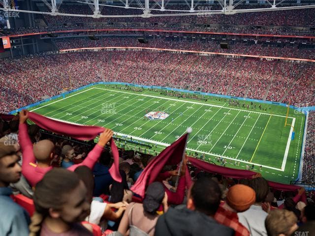 State Farm Stadium - Section Terrace 407 Seat View