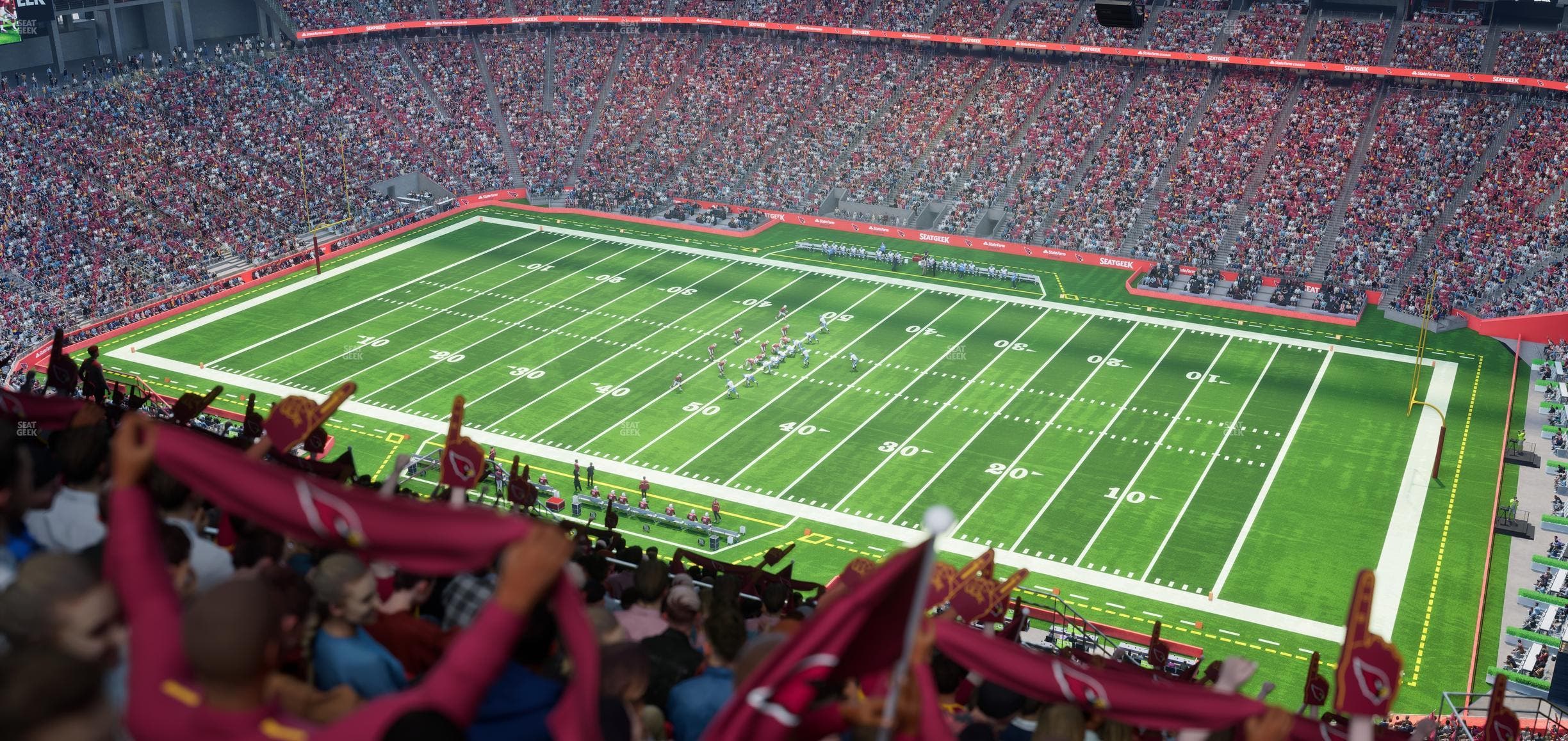 State Farm Stadium - Section Terrace 407 Seat View