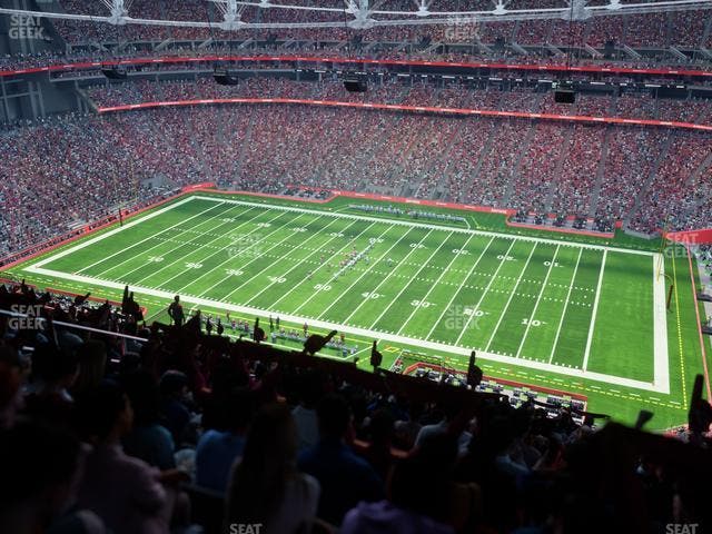 State Farm Stadium - Section Terrace 408 Seat View