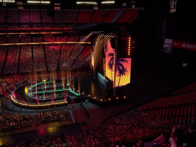State Farm Stadium - Section Terrace 409 Seat View