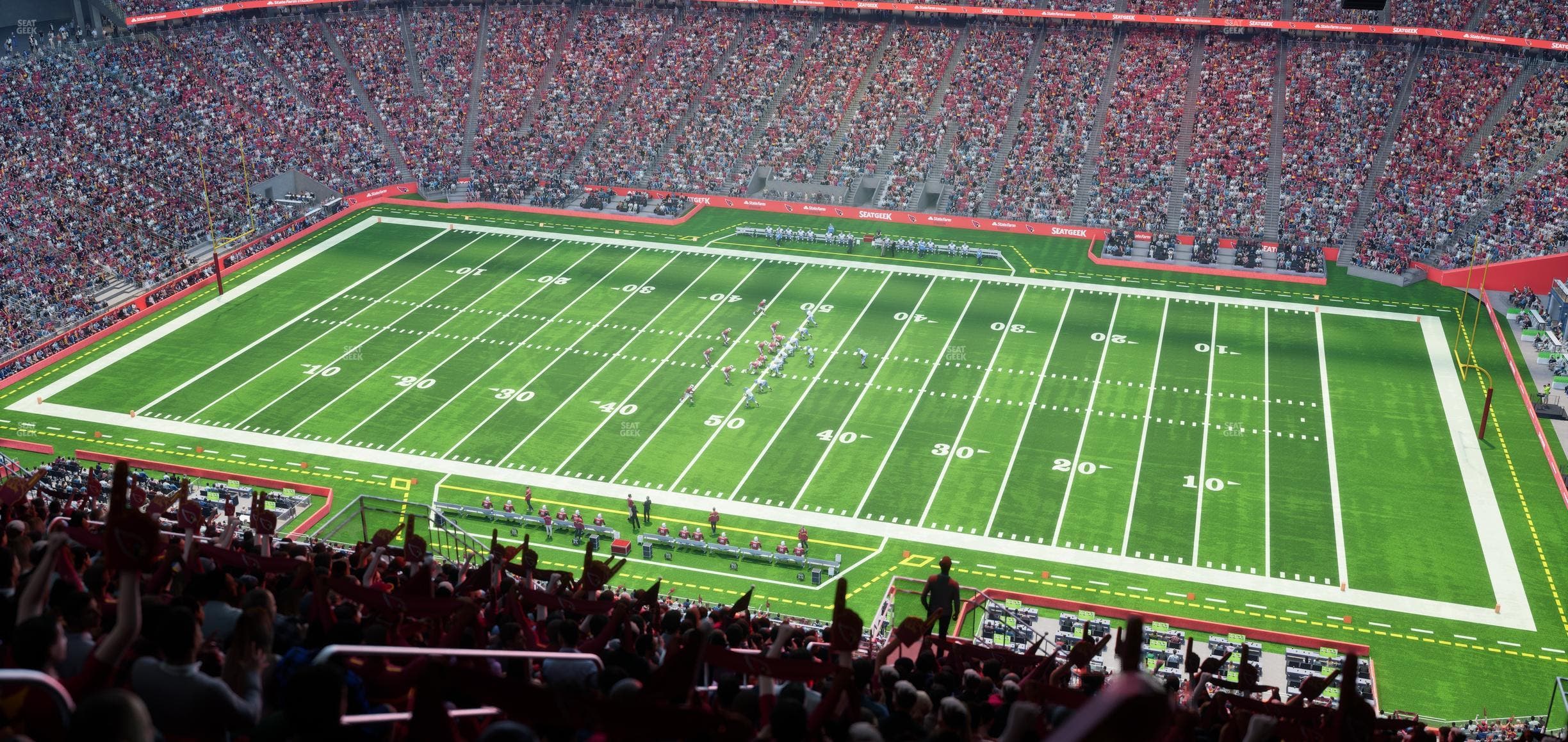 State Farm Stadium - Section Terrace 409 Seat View