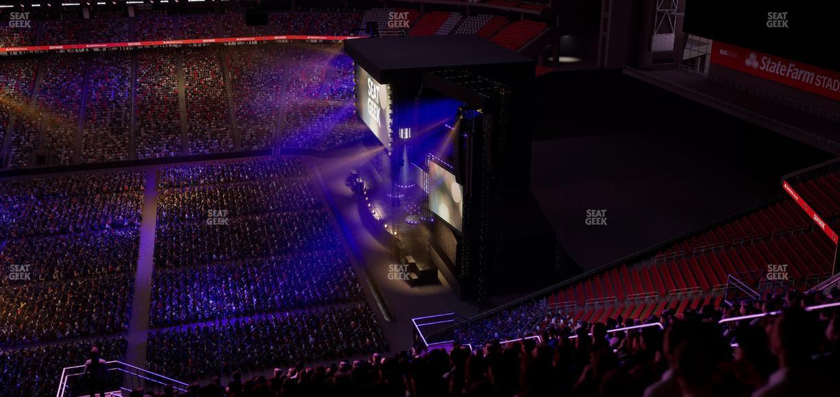 State Farm Stadium - Section Terrace 409 Seat View