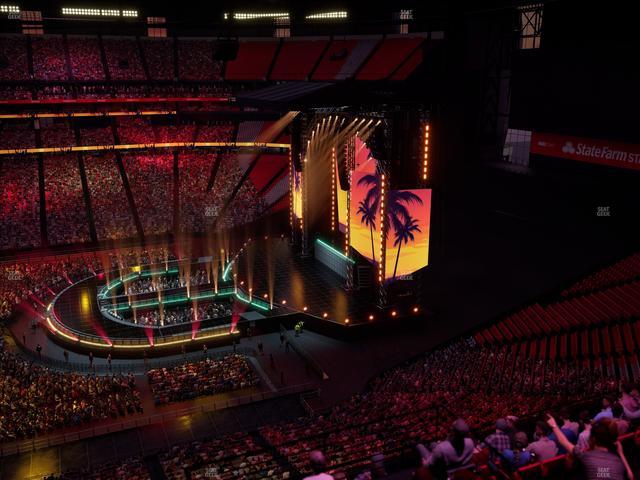 State Farm Stadium - Section Terrace 410 Seat View