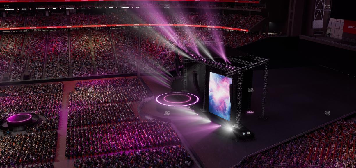 State Farm Stadium - Section Terrace 410 Seat View