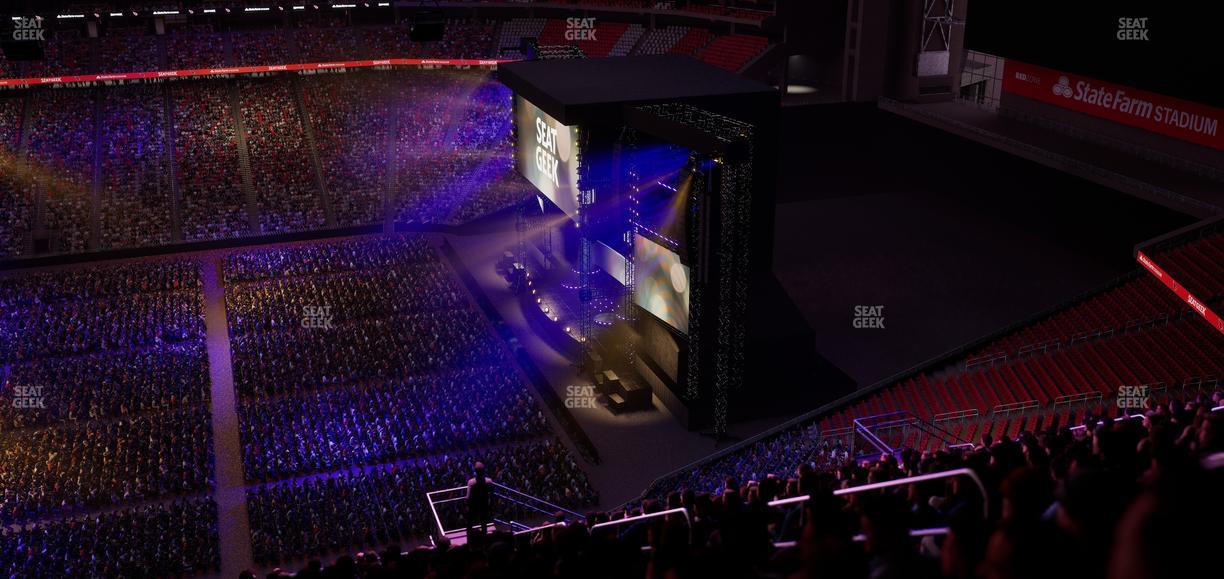 State Farm Stadium - Section Terrace 410 Seat View