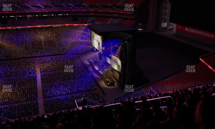 State Farm Stadium - Section Terrace 410 Seat View