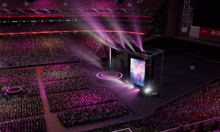 State Farm Stadium - Section Terrace 411 Seat View