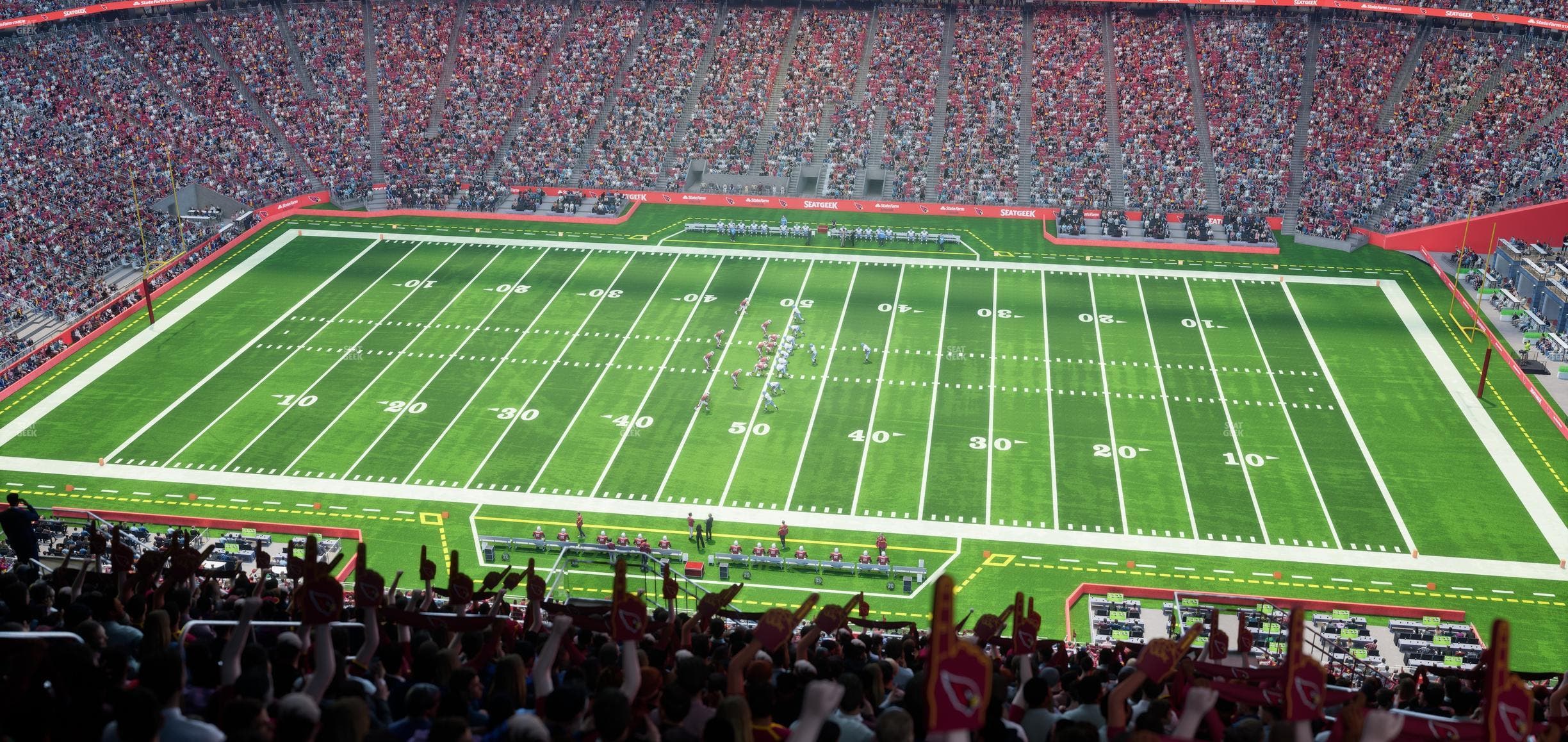 State Farm Stadium - Section Terrace 411 Seat View