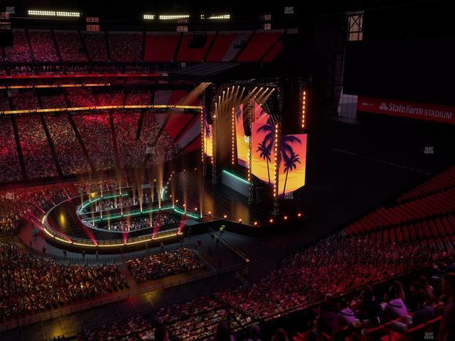 State Farm Stadium - Section Terrace 411 Seat View