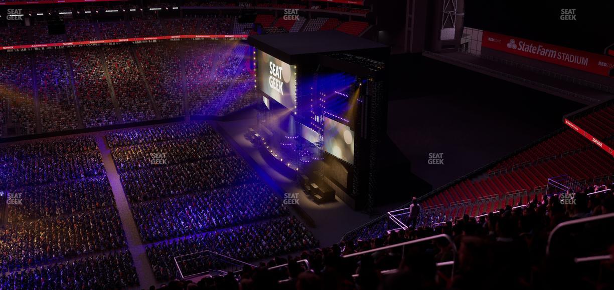 State Farm Stadium - Section Terrace 411 Seat View
