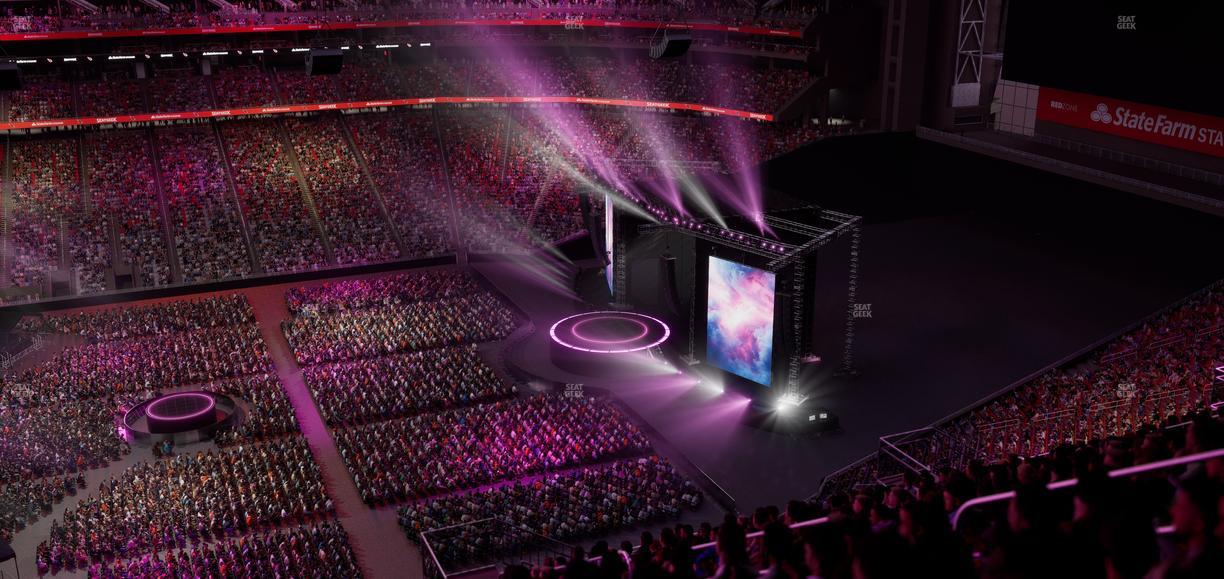 State Farm Stadium - Section Terrace 412 Seat View