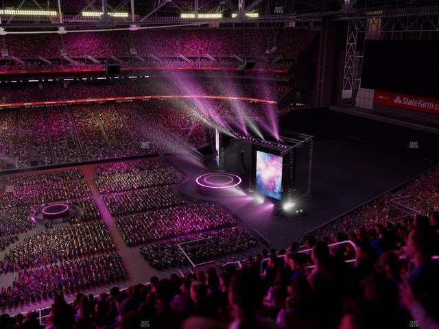 State Farm Stadium - Section Terrace 412 Seat View