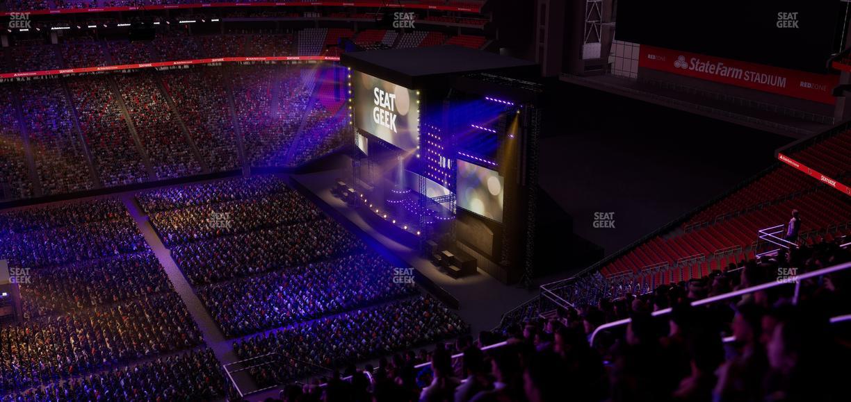 State Farm Stadium - Section Terrace 412 Seat View