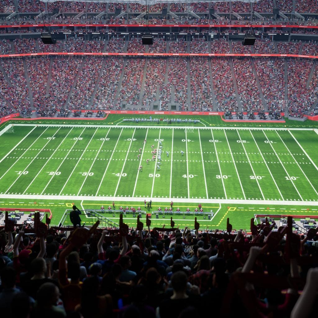 State Farm Stadium - Section Terrace 412 Seat View