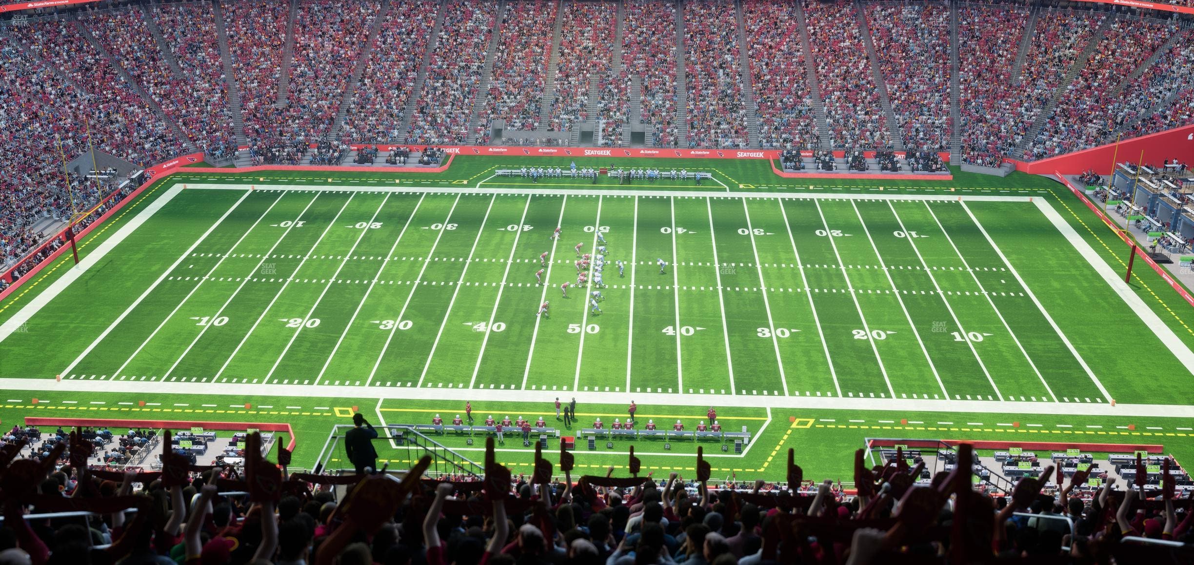 State Farm Stadium - Section Terrace 412 Seat View