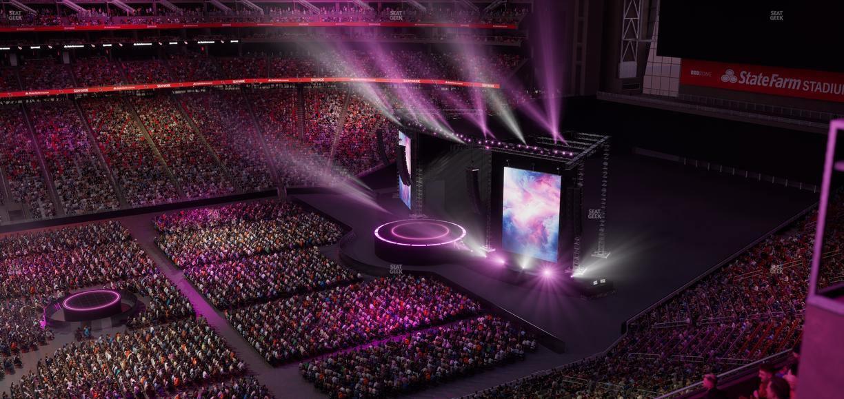 State Farm Stadium - Section Terrace 413 Seat View