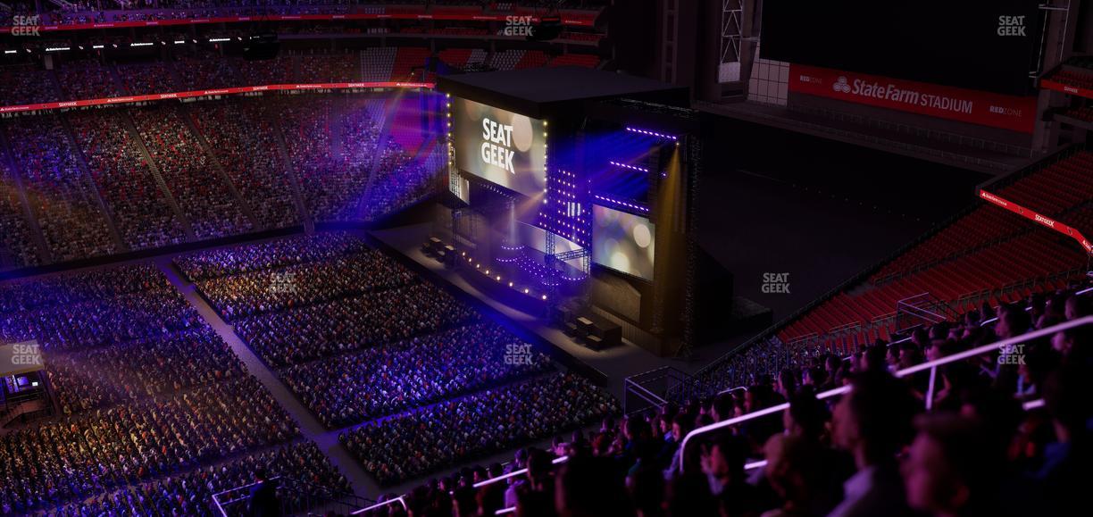 State Farm Stadium - Section Terrace 413 Seat View