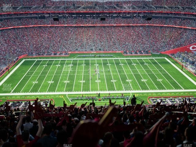 State Farm Stadium - Section Terrace 413 Seat View