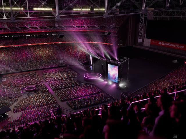 State Farm Stadium - Section Terrace 413 Seat View