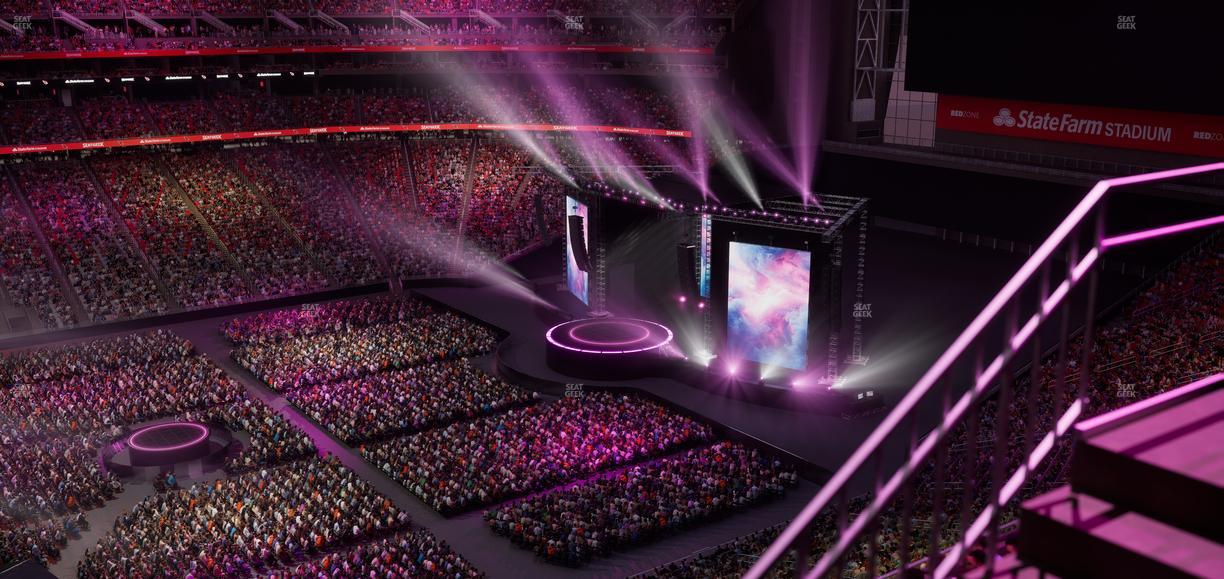 State Farm Stadium - Section Terrace 414 Seat View