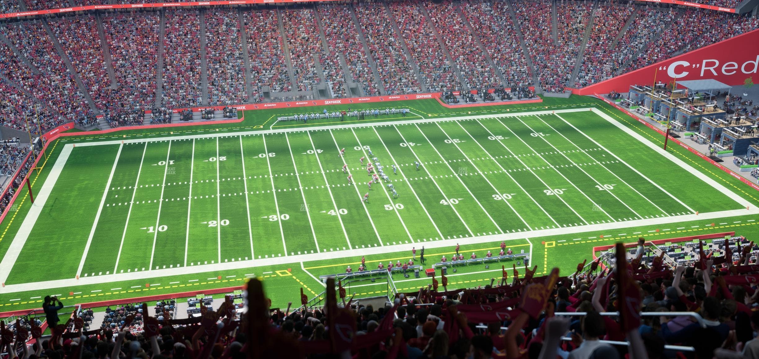 State Farm Stadium - Section Terrace 415 Seat View