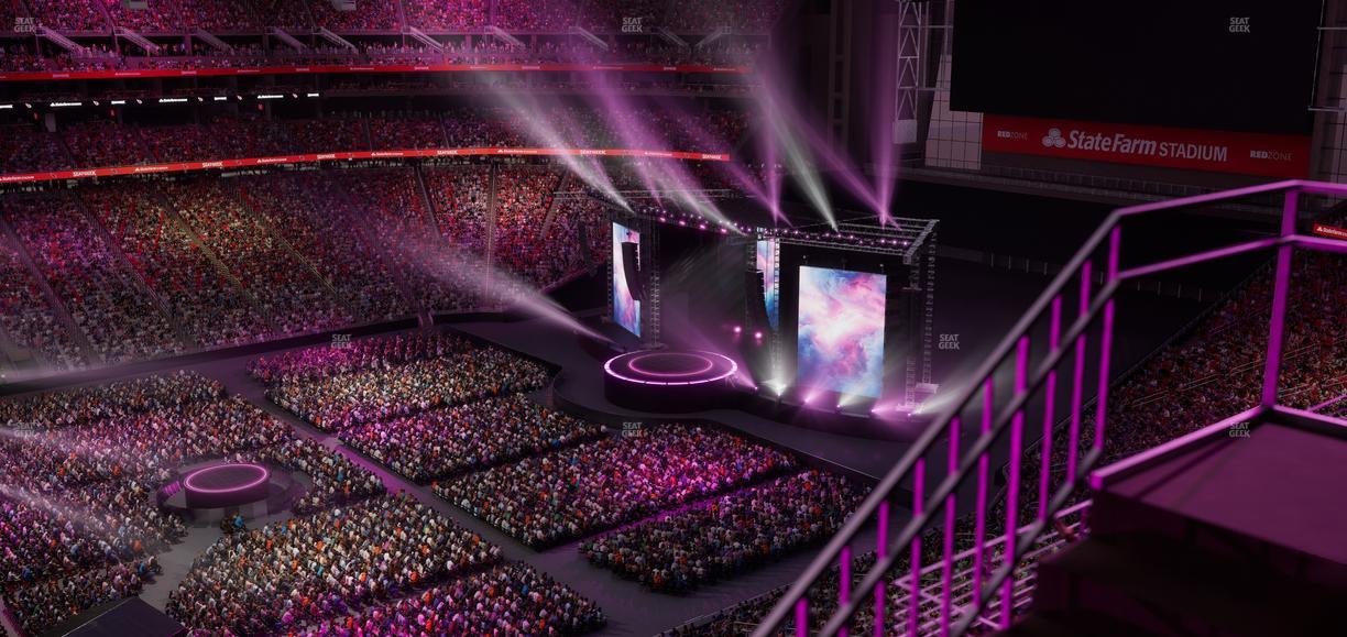 State Farm Stadium - Section Terrace 415 Seat View