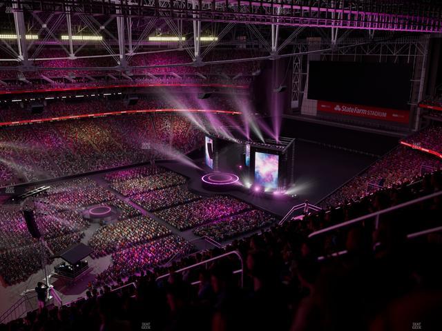 State Farm Stadium - Section Terrace 416 Seat View