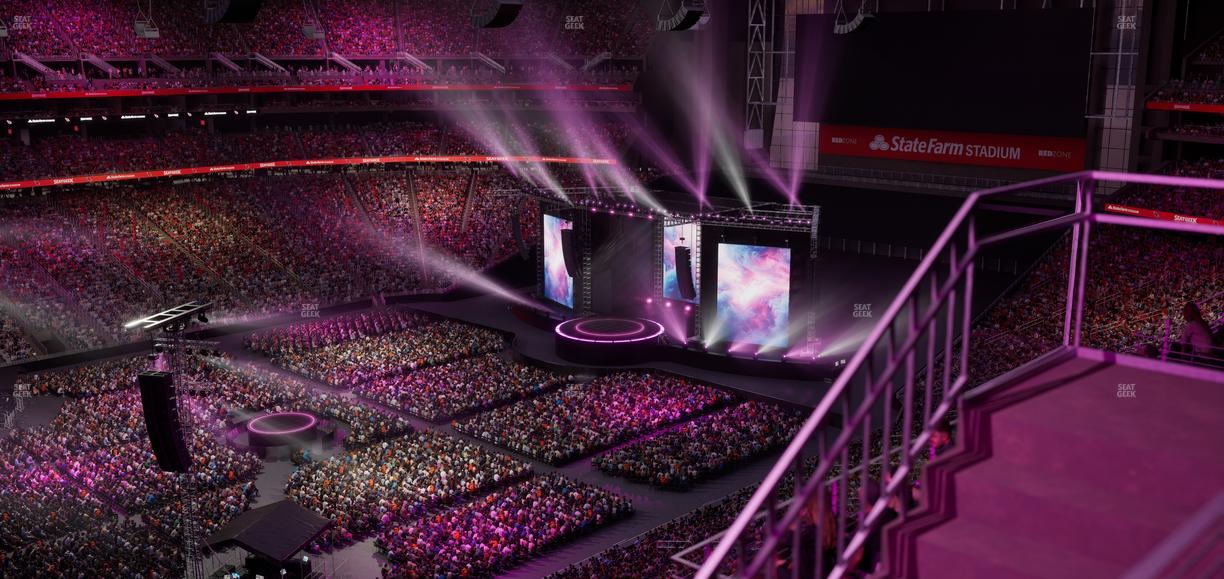 State Farm Stadium - Section Terrace 417 Seat View