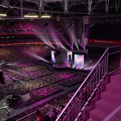 State Farm Stadium - Section Terrace 417 Seat View