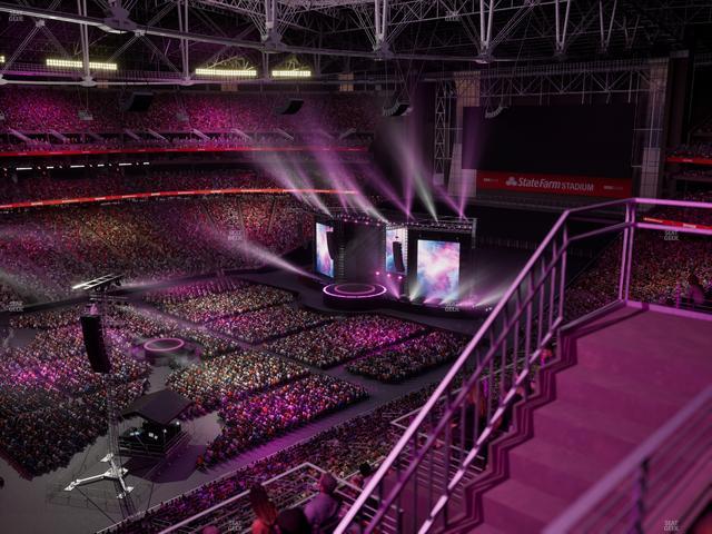 State Farm Stadium - Section Terrace 417 Seat View