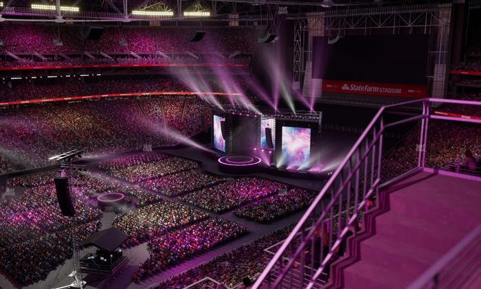 State Farm Stadium - Section Terrace 417 Seat View