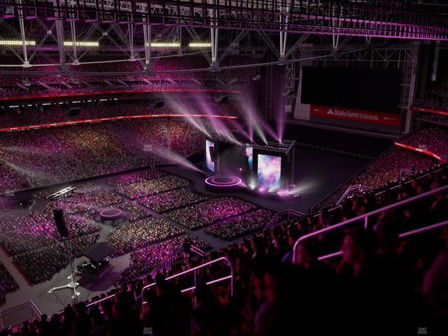 State Farm Stadium - Section Terrace 417 Seat View