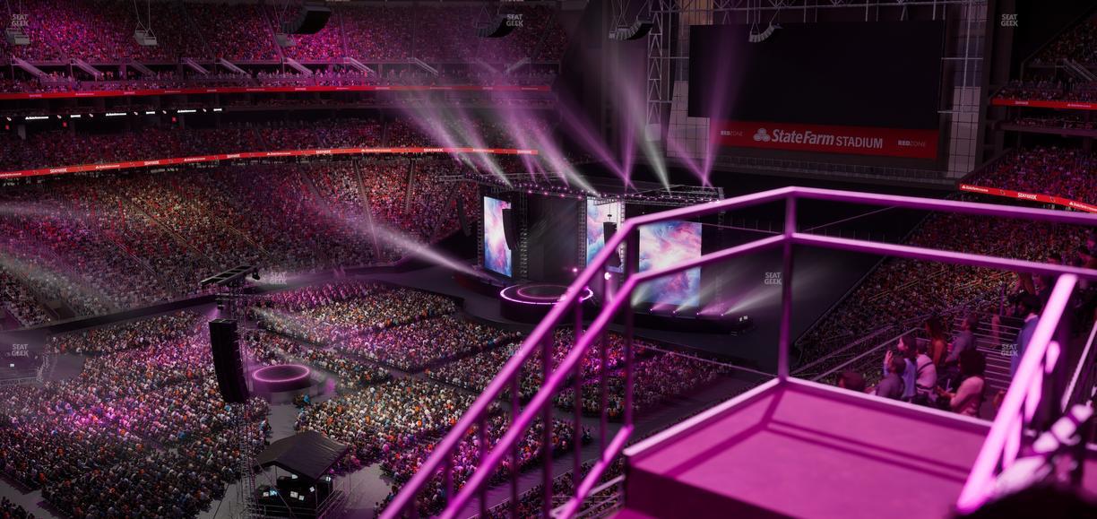 State Farm Stadium - Section Terrace 418 Seat View