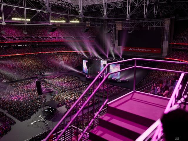 State Farm Stadium - Section Terrace 418 Seat View