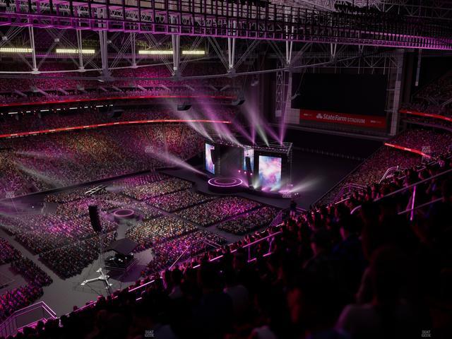 State Farm Stadium - Section Terrace 418 Seat View