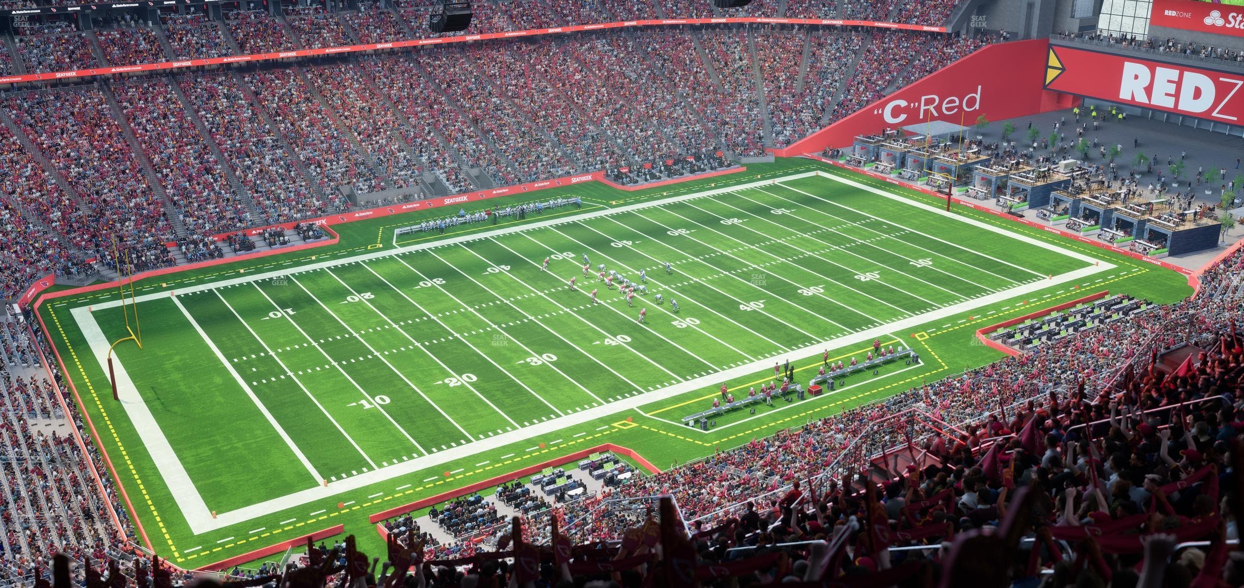 State Farm Stadium - Section Terrace 419 Seat View