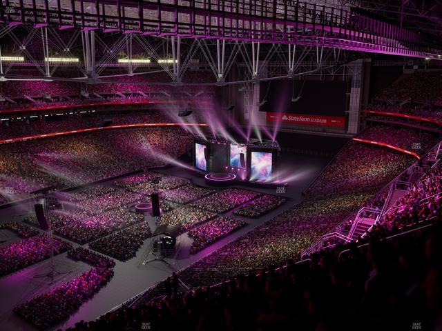 State Farm Stadium - Section Terrace 420 Seat View